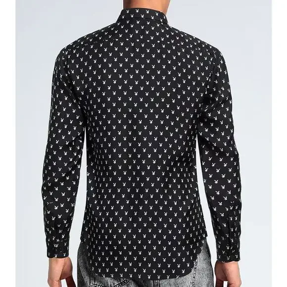 RARE Amiri x Playboy Silk Print Shirt - Picture 4 of 14